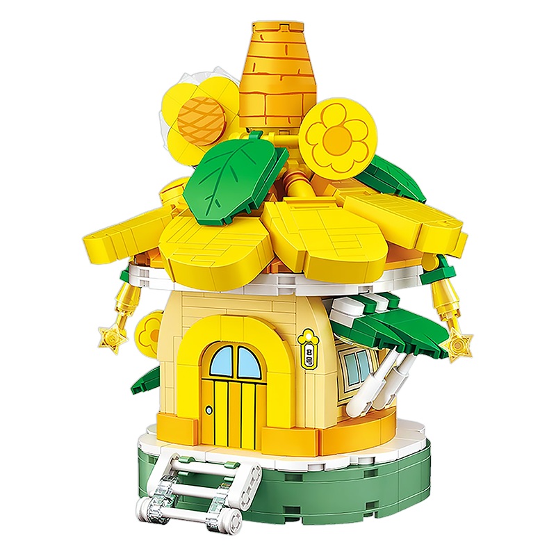 Tiny Sunny Sunflower House