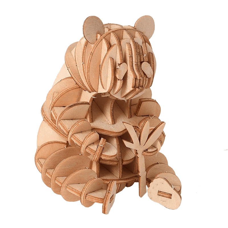 Wooden Panda Puzzle
