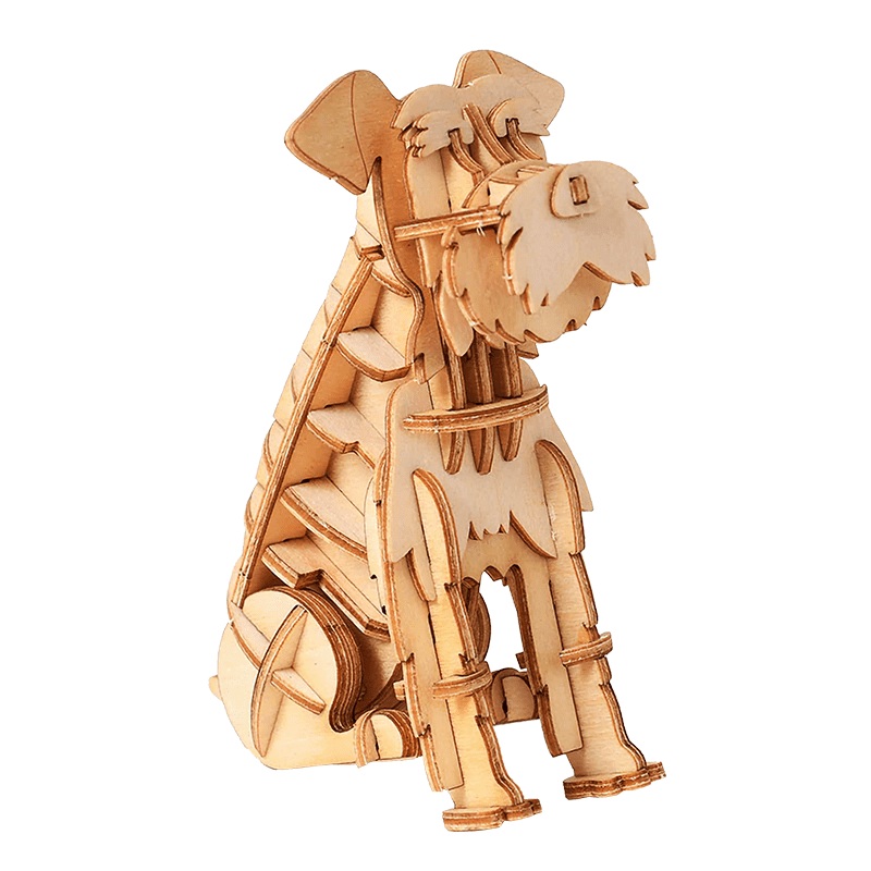 Wooden Schnauzer Puzzle