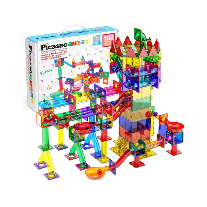 100pc Marble Run Building Blocks