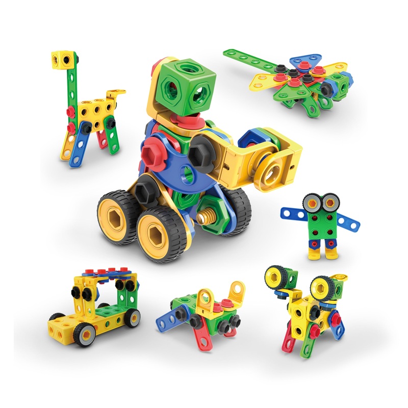 105pc Engineering Construction Set with Power Drill