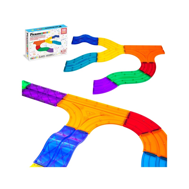 12 Piece Race Track Expansion Variety Add-On Pack