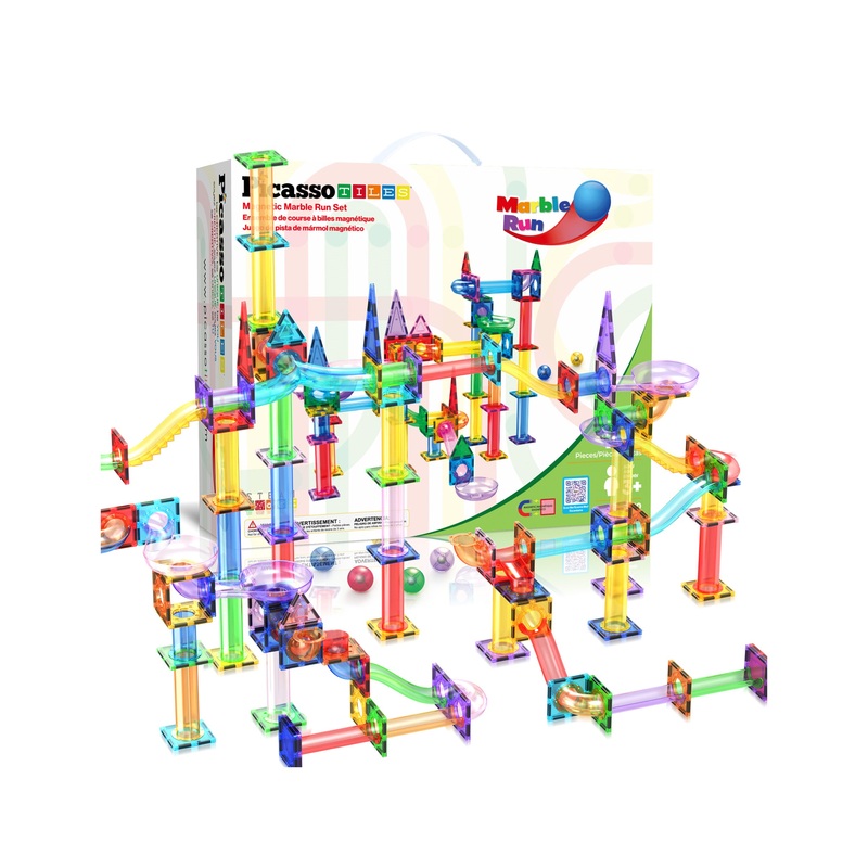 150pc Magnetic Marble Run Building Set