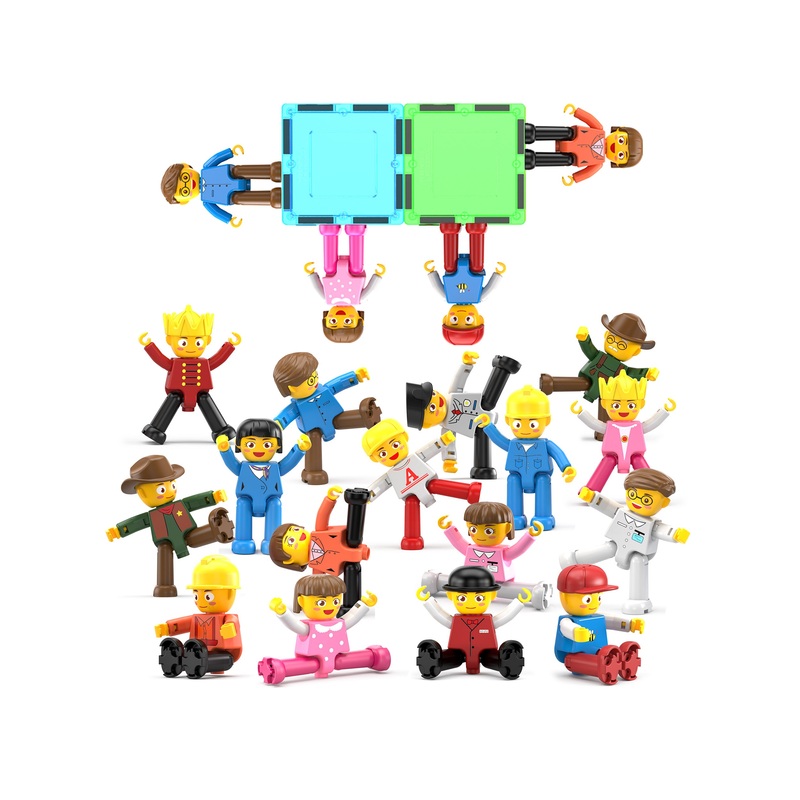 16 Piece Character Figure Set