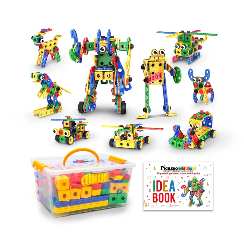 201pc Engineering Construction Set with Power Drill