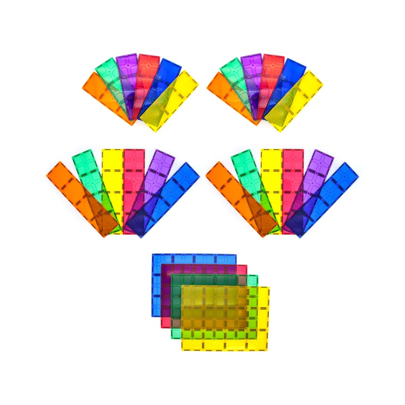 28pc XL Magnetic Tile Foundation Base Set