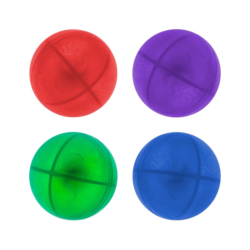4pc Marbles for Racetrack Run Building Blocks