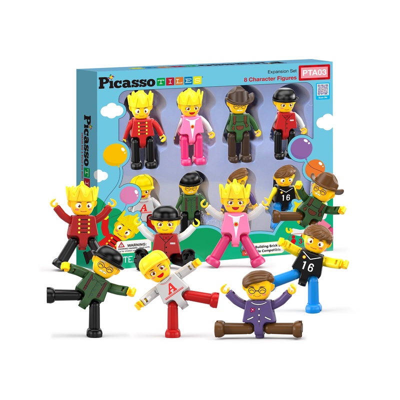 8pc Character Action Figure Multi Pack Set