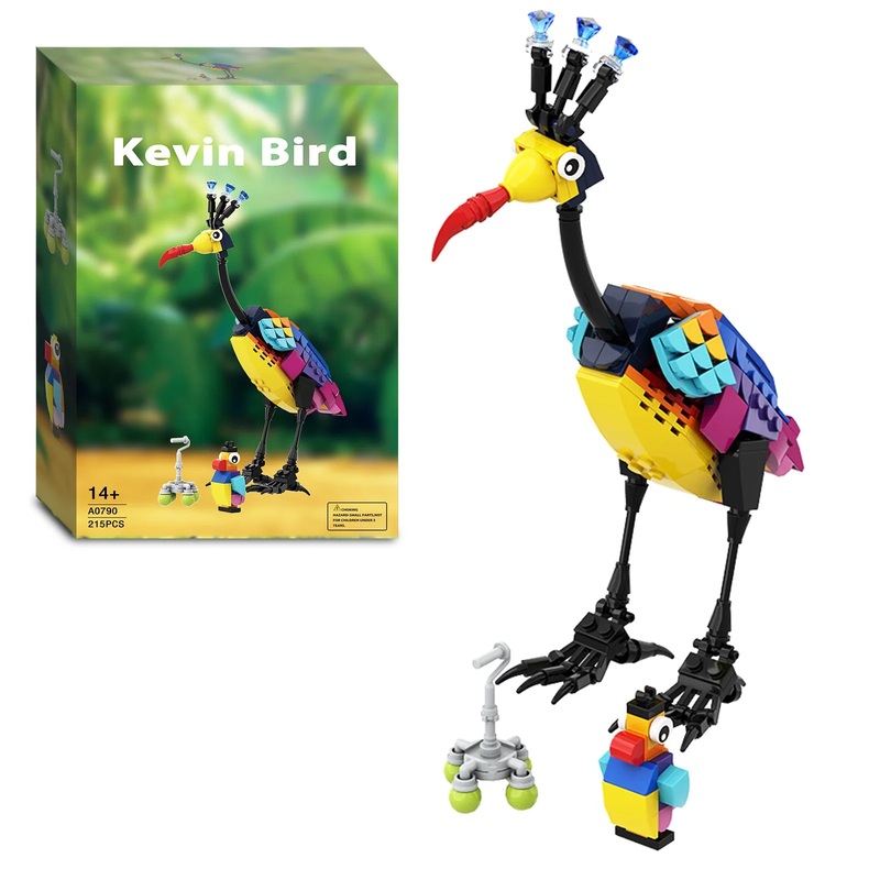 Kevin Bird Bricks: Cartoon Animals for Balloon House  Ideal Gift!