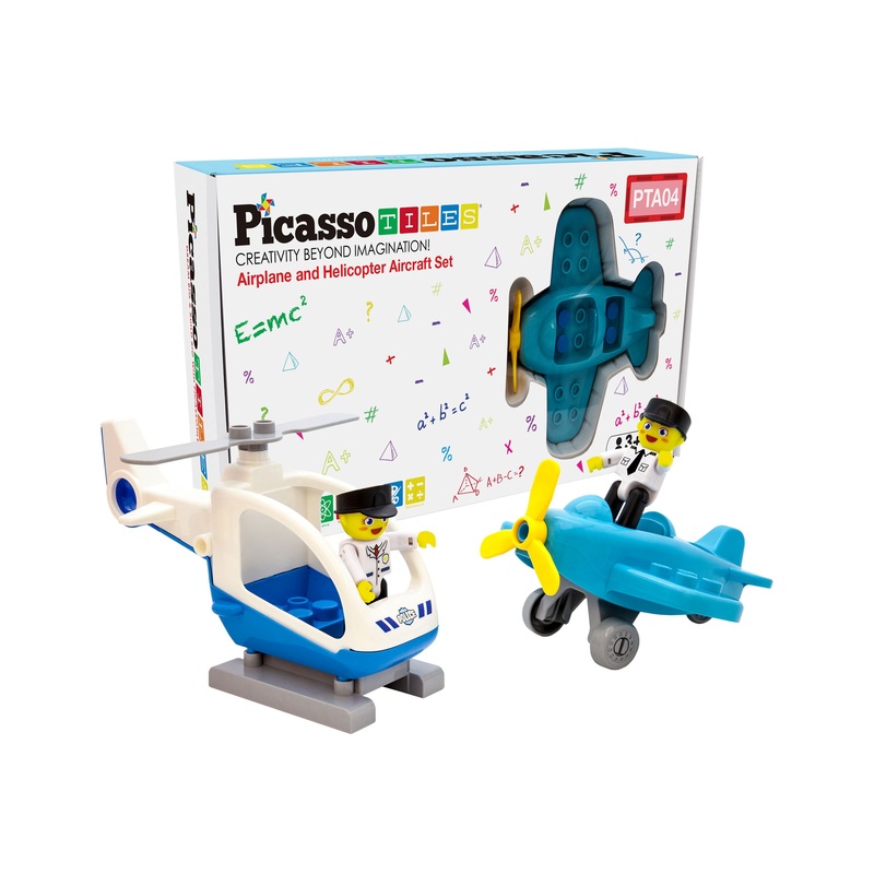 Magnetic Airplane Character Figure Playset