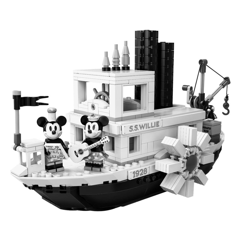 Mickey Mouse Ship Moudle Willy Puzzle Toy