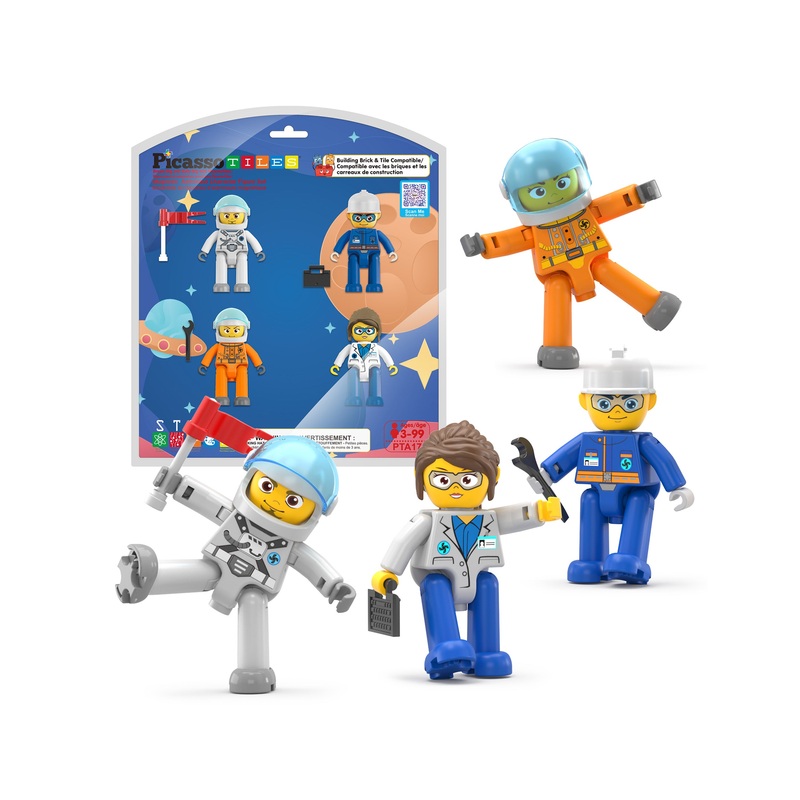 4 Piece Career Character Figure Set