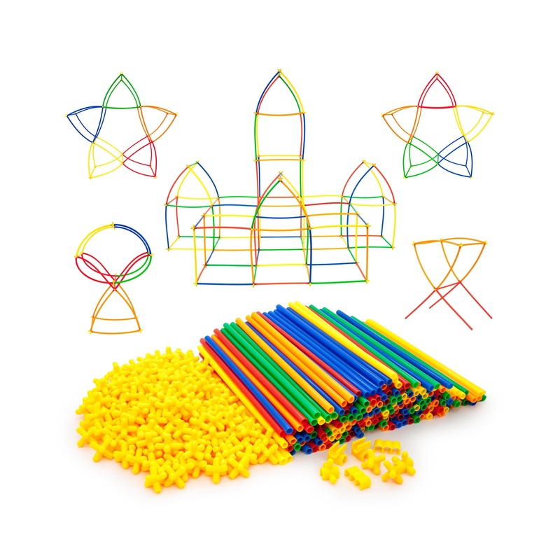 400pc Straw Building Set PTS400