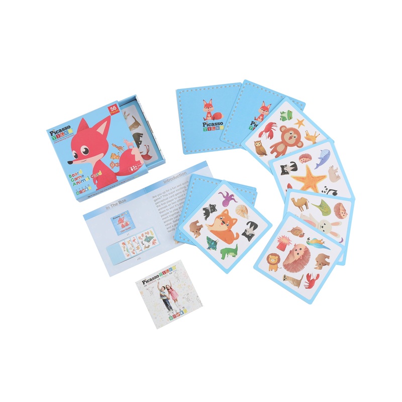 56pcs Animal Speed Matching Game