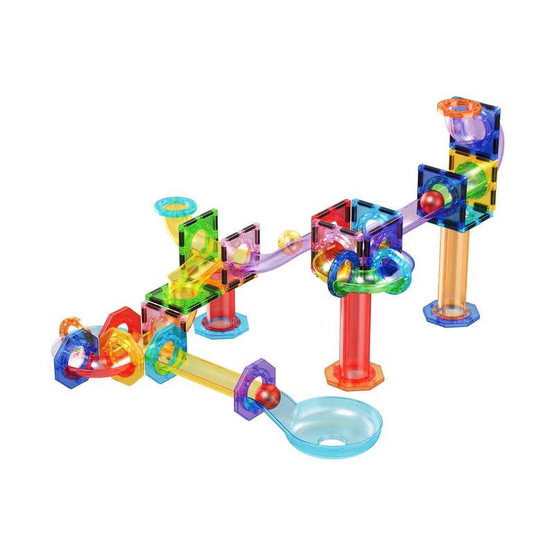 60pc Marble Run Building Block Connecting Set