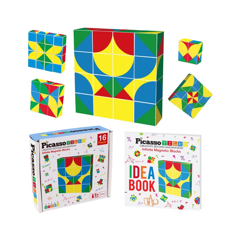 Infinite Magnetic Puzzle Magic Pixy Cube Game Set