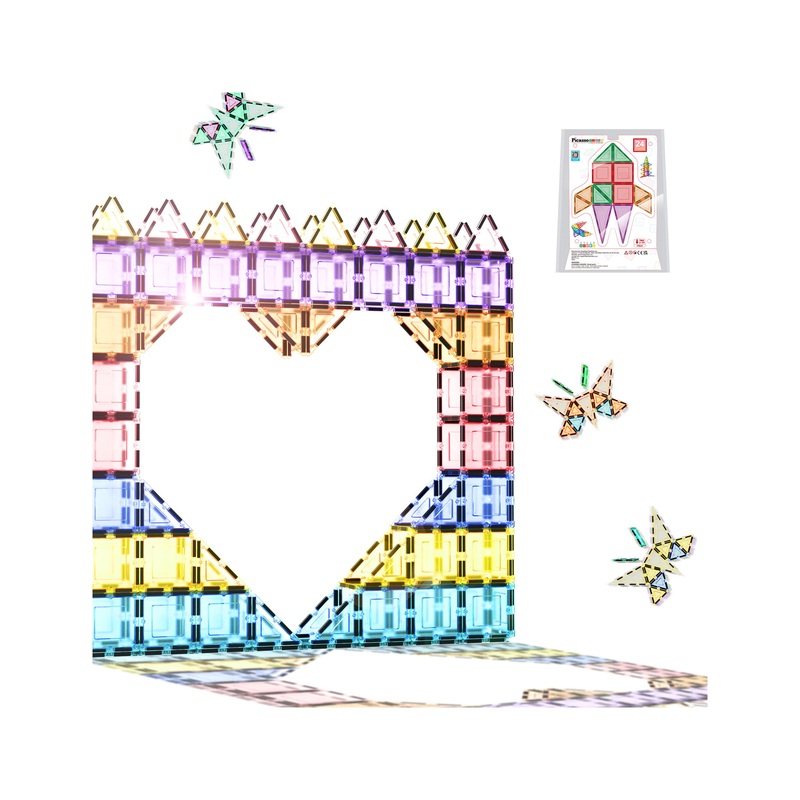 Magnet Building Tiles Classic 24 Piece