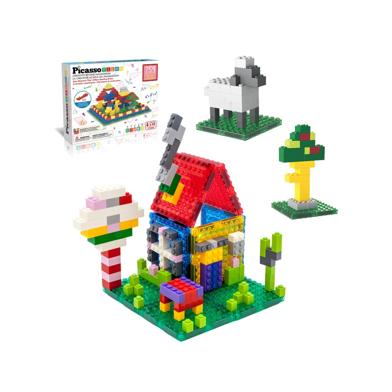 Magnetic Tile Brick Block Combo Set