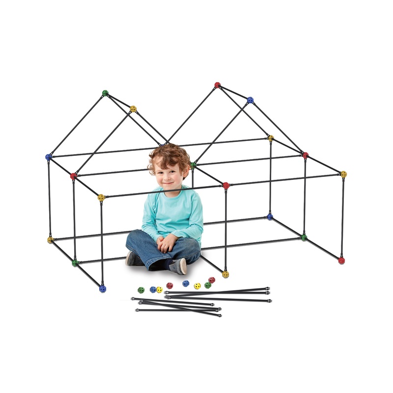 100 Piece Fort Building Kit