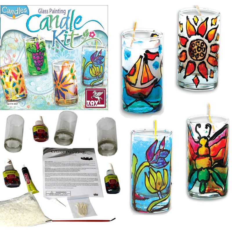 Glass Painting Candle Kit