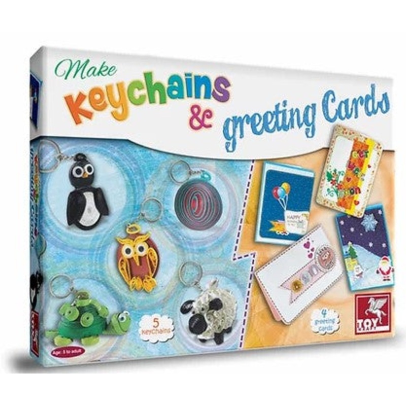 MAKE KEYCHAINS & GREETING CARD