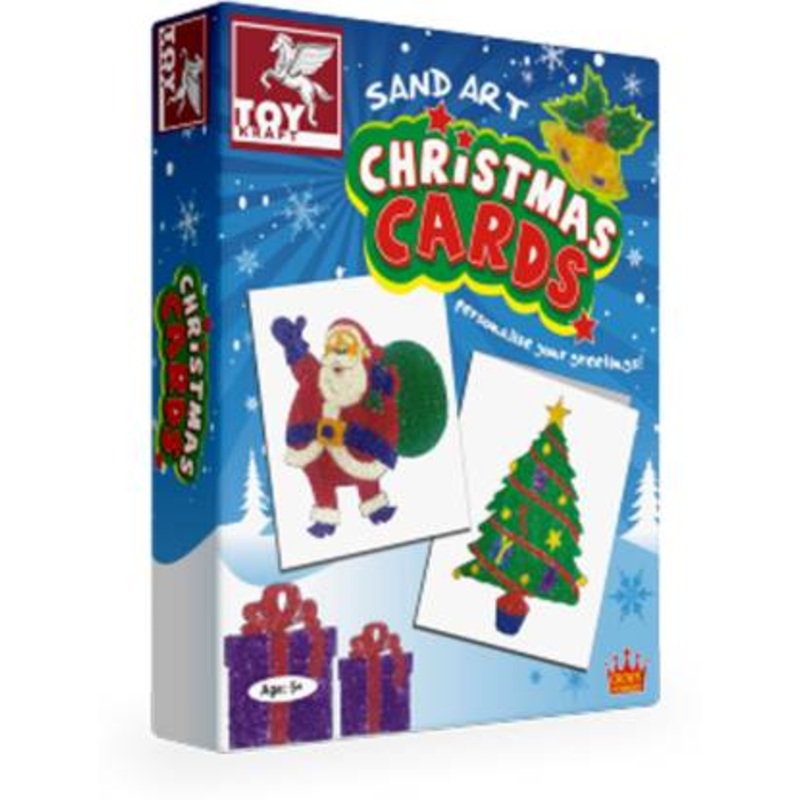 SAND ART - CHRISTMAS CARDS