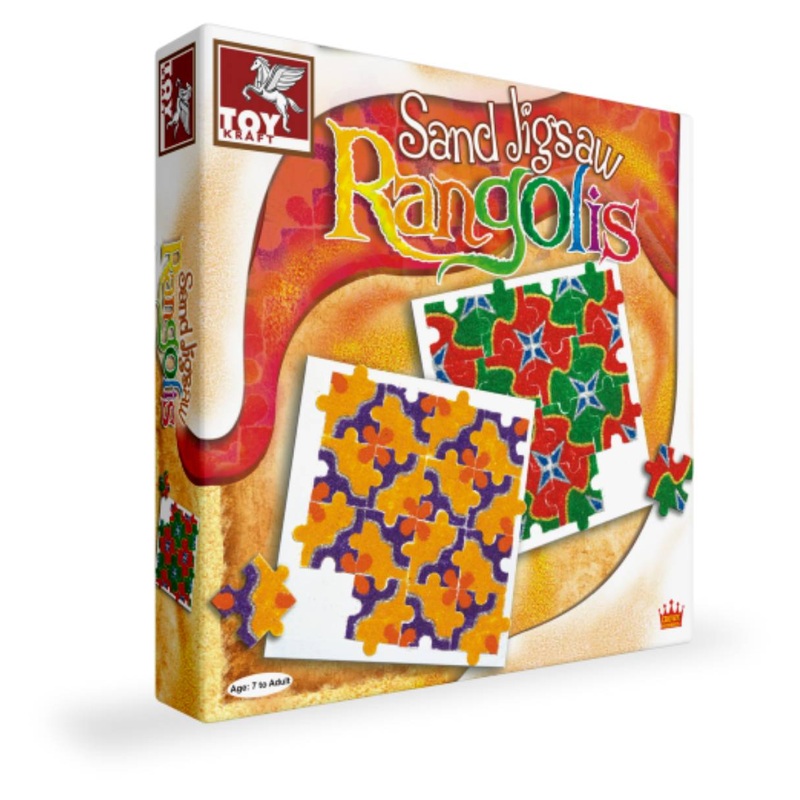 SAND ART JIGSAW RANGOLI