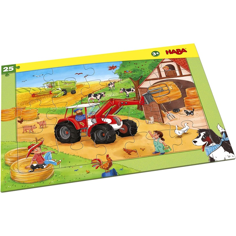 HABA Frame Puzzle Agricultural Machibery
