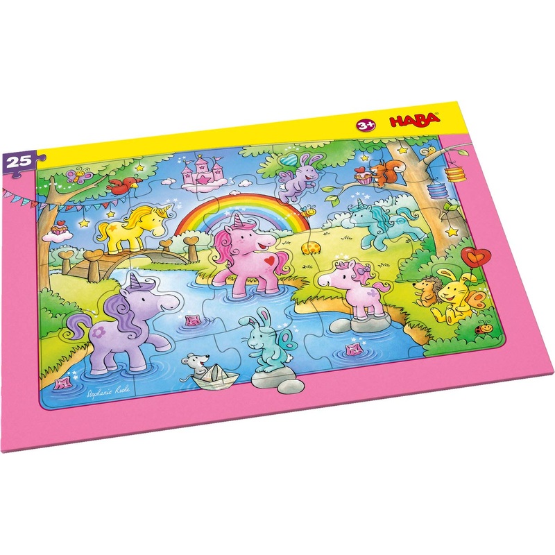 HABA Frame Puzzle Unicorn Glitterluck