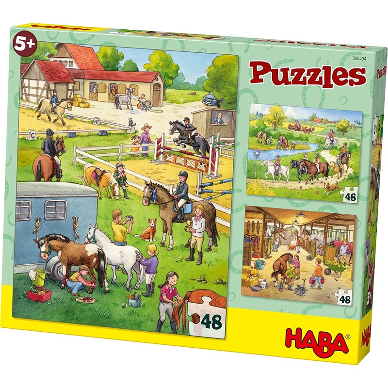 HABA Puzzle Horse Farm