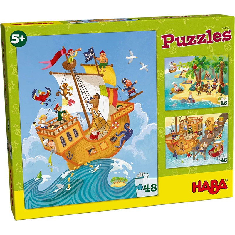 HABA Puzzle Pirate Scene