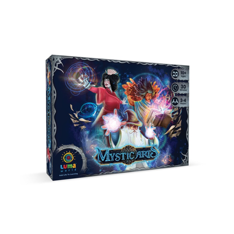 Luma World Strategy Card Game for Ages 10 and Up: Mystic Arts | Innovative Tabletop Game to Learn Measurements & Conversion of Units | Magical Ingredient Cards, Spell Cards and Potion Cards (82 Cards)