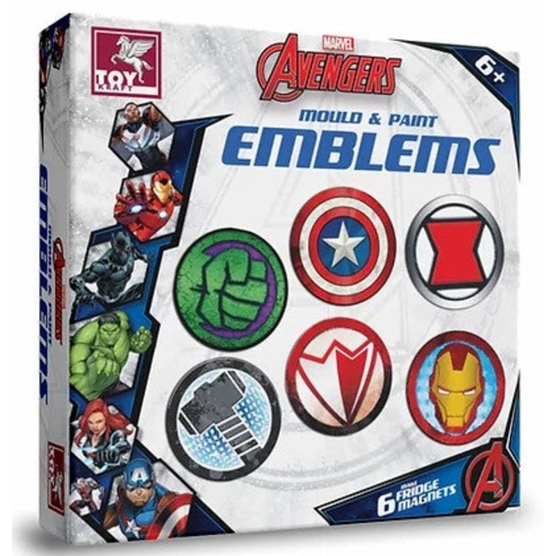 MARVEL AVENGERS MOULD & PAINT