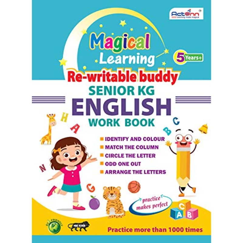 SR. KG. ENGLISH WORK BOOK