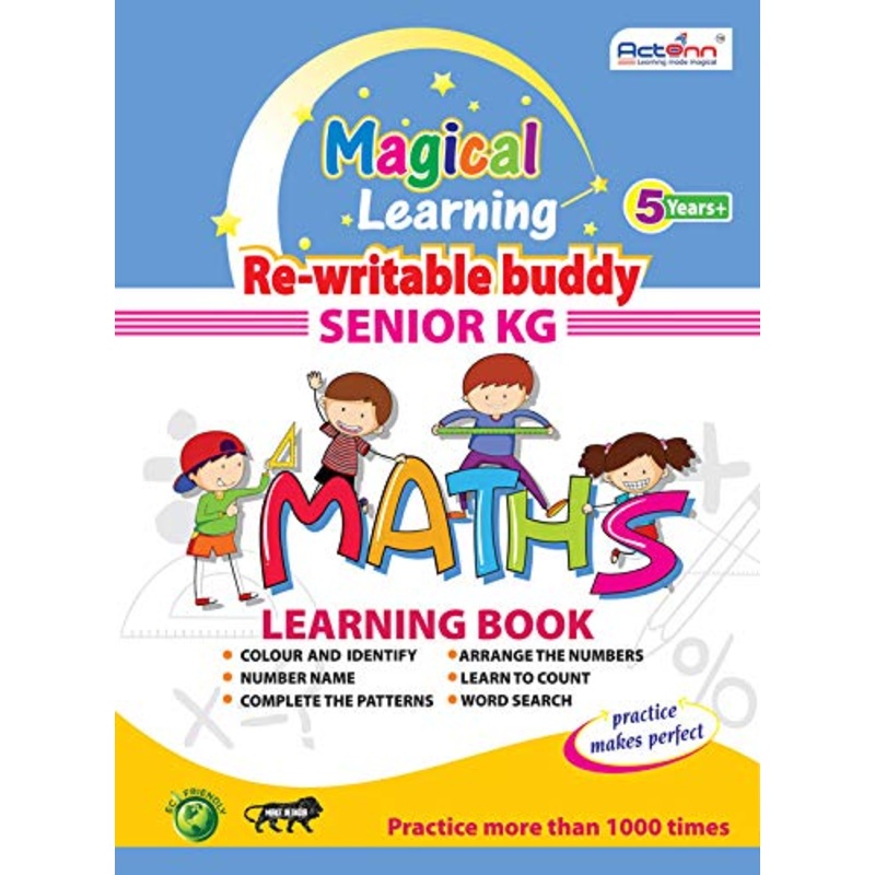 SR. KG. MATH WORK BOOK