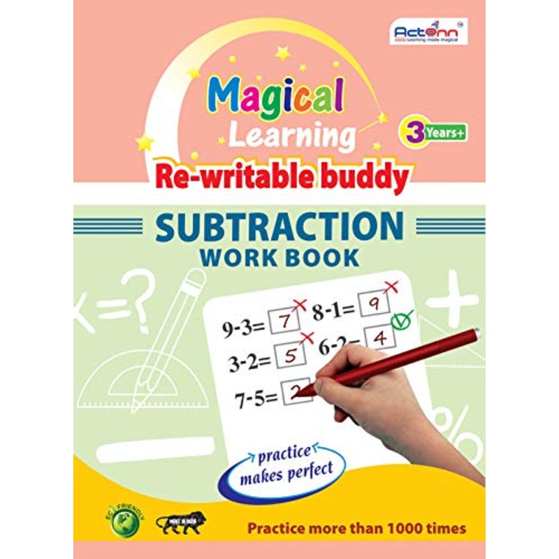 SUBSTRACTION WORK BOOK