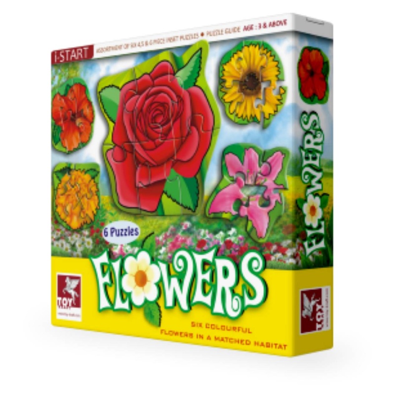 SUPER SET OF SIX - FLOWERS