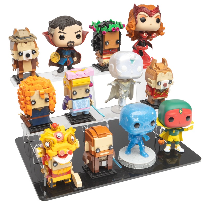 3-Tier Acrylic Display Stand for Collectibles