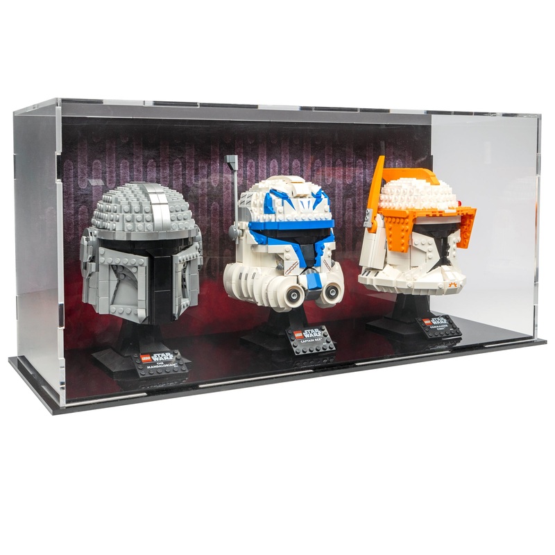 Helmet Display case - Triple