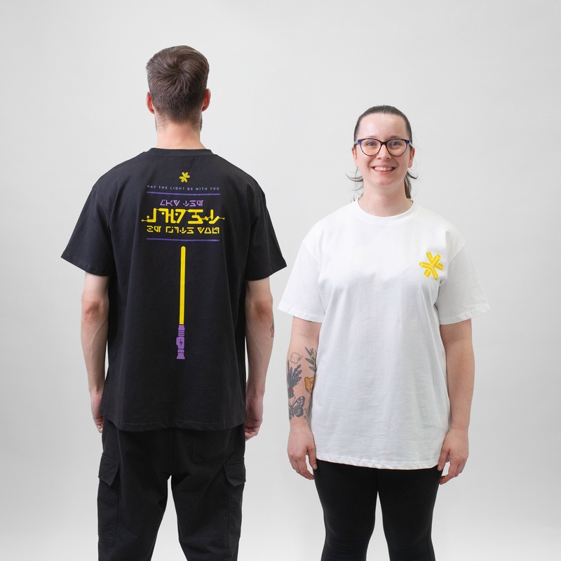 Light My Bricks Lightsaber T-shirt