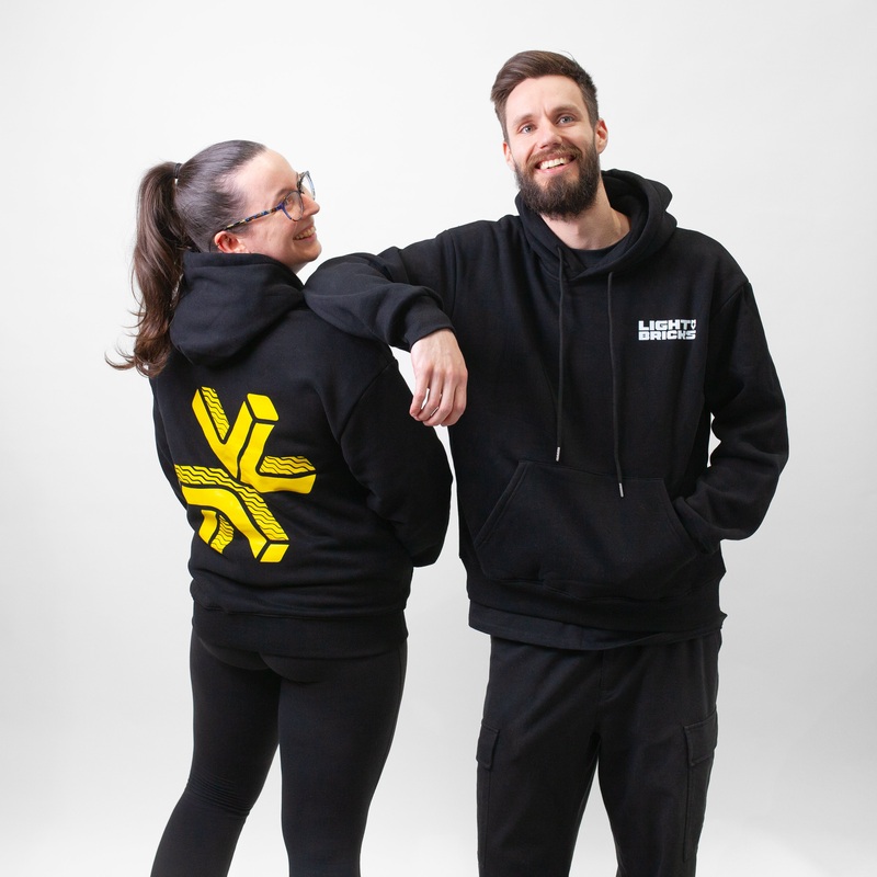 Light My Bricks Logo Hoodie
