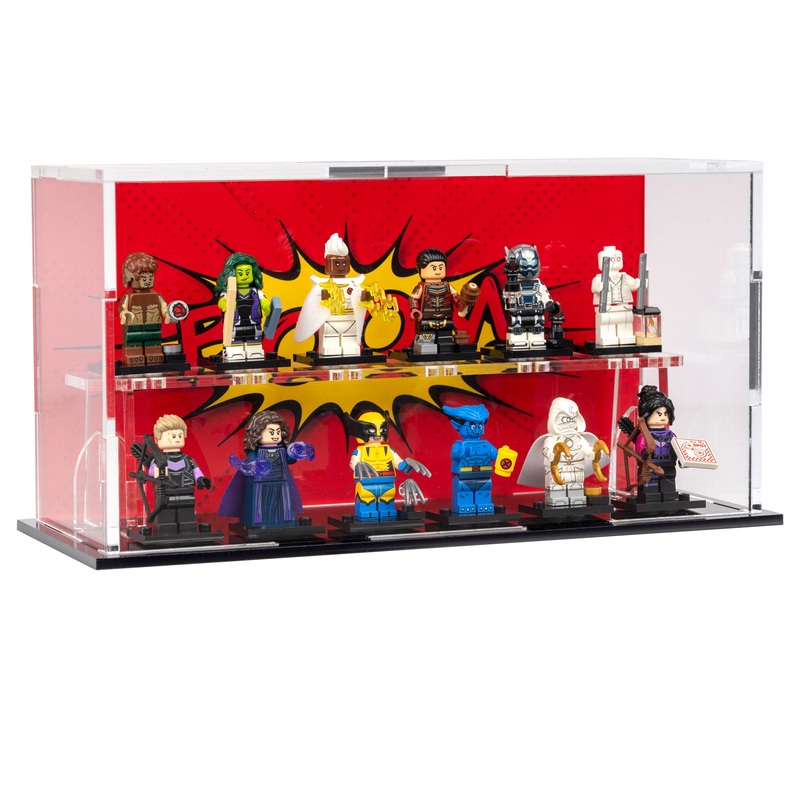 Marvel Studios Display Case - Collectable Minifigure Series 2 (71039) Edition
