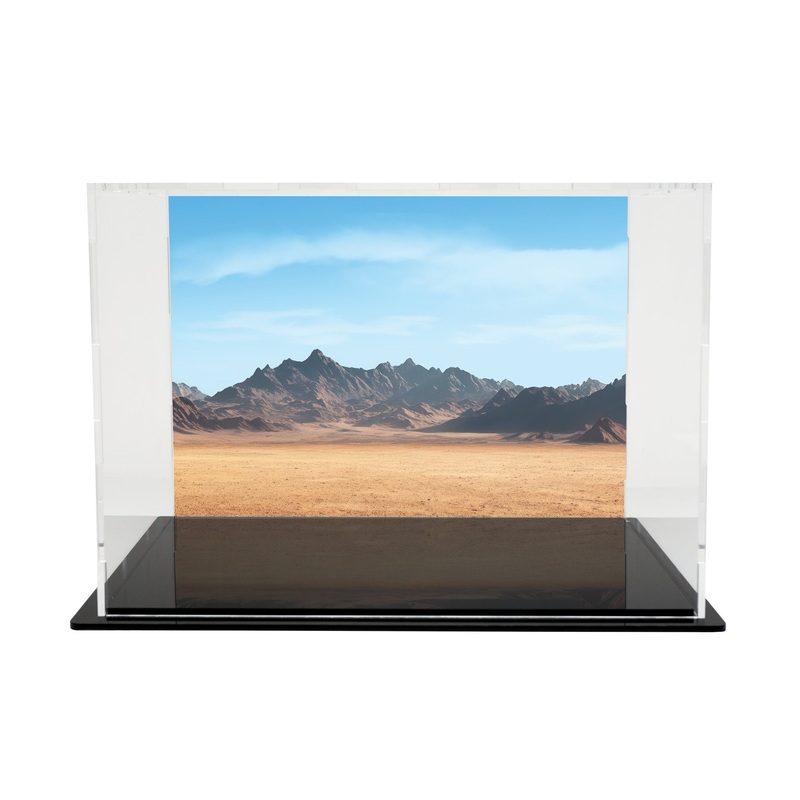 15 Military Desert Mountain Display Case