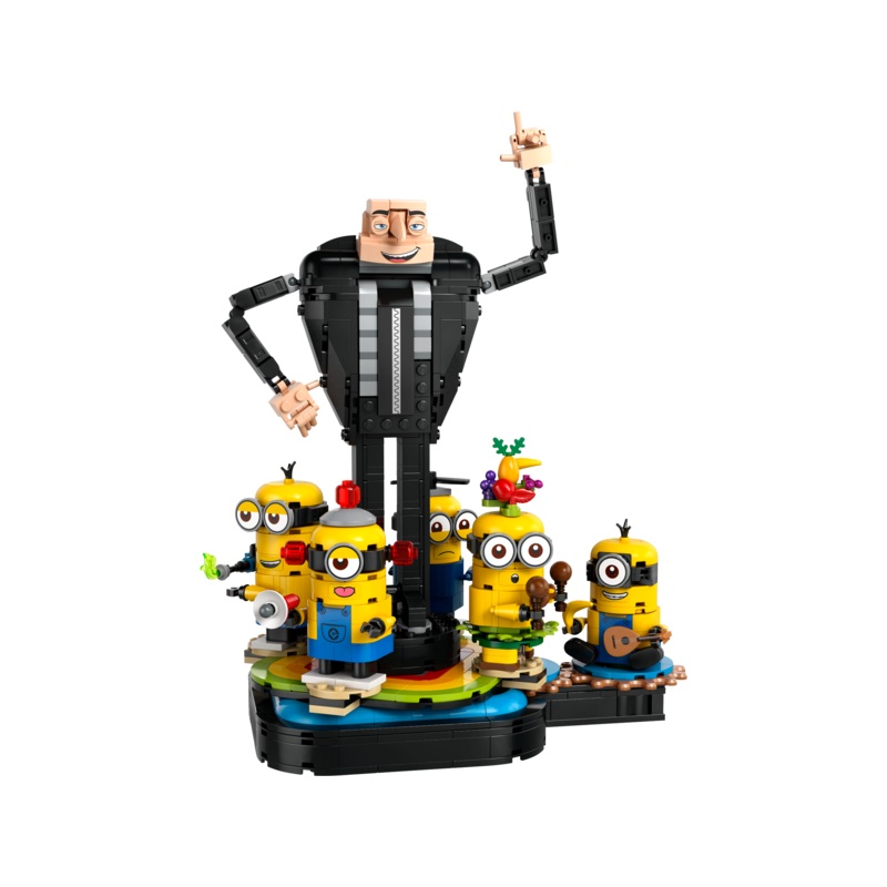 Brick-Built Gru and Minions - 75582