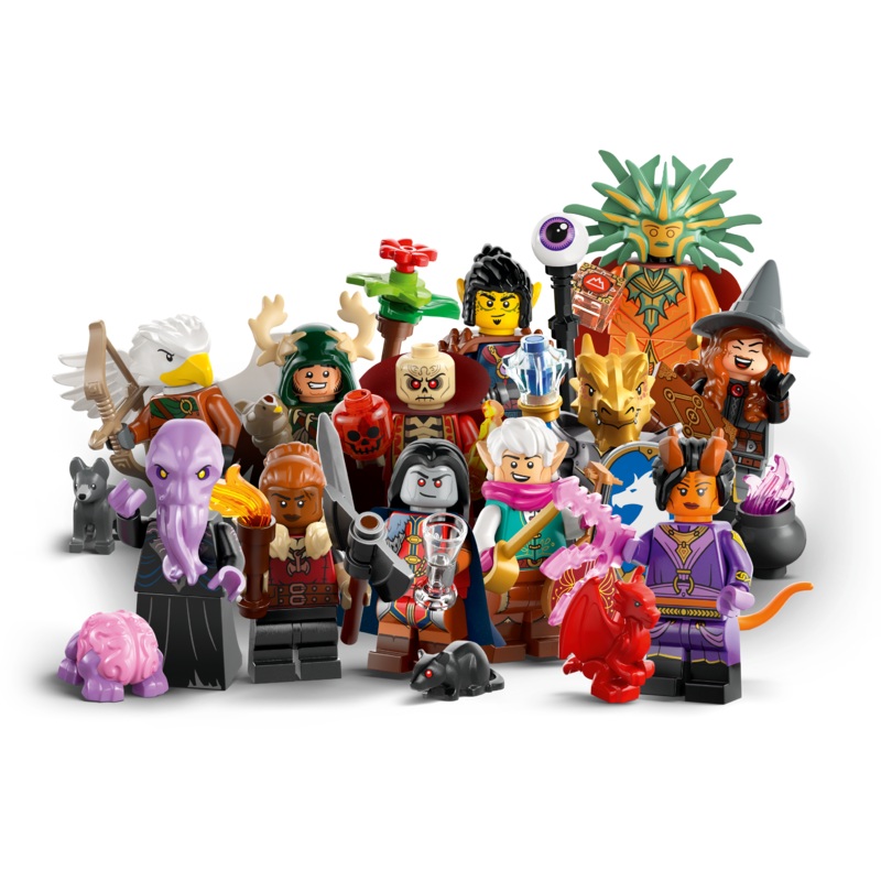 Dungeons & Dragons Minifigures (Complete Set of 12) - 71047