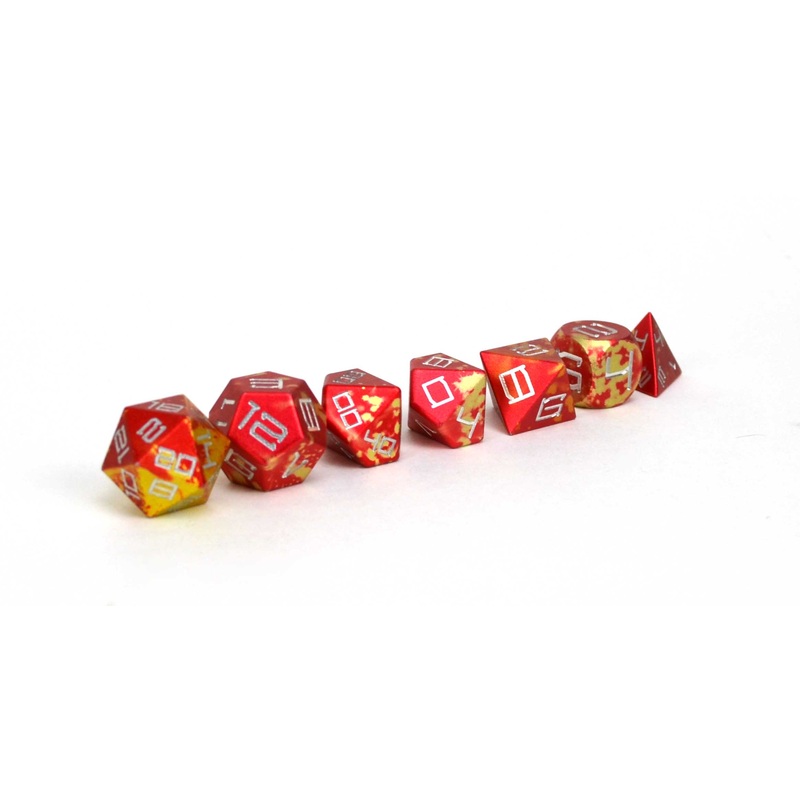 Flashed Aluminium Set of 7