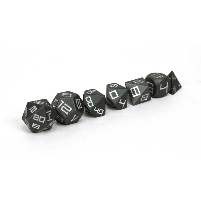 Gunmetal Gray Aluminium Set of 7