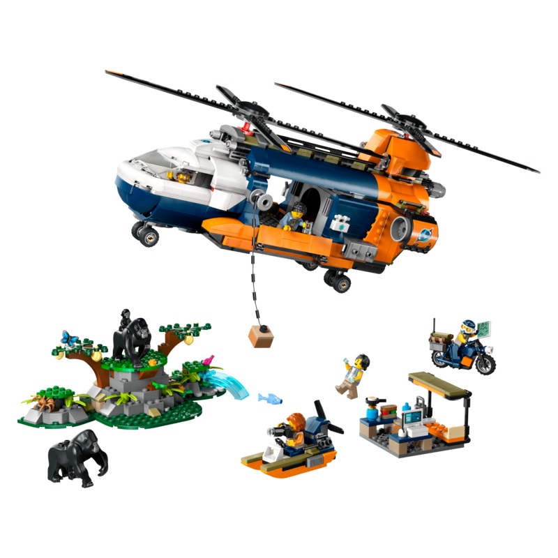 Jungle Explorer Helicopter at Base Camp - 60437