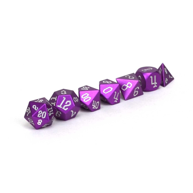 Purple Aluminium Set of 7