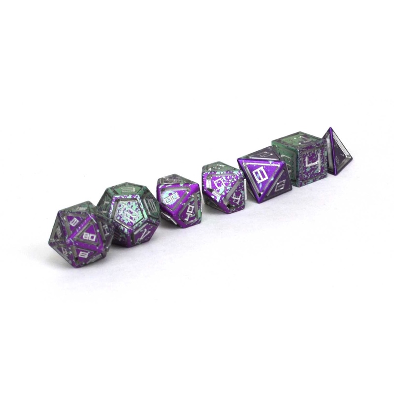 Purple Reign Caged Aluminium Set of 7